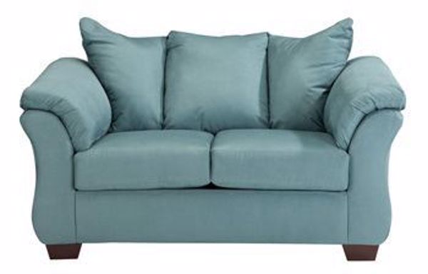 Picture of Darcy - Sky Loveseat