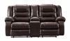 Picture of Vacherie - Chocolate Reclining Console Love