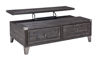 Picture of Todoe - Gray Coffee Table with Lift Top