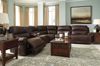 Picture of Luttrell - Espresso 6PC Reclining Sectional