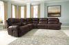 Picture of Luttrell - Espresso 6PC Reclining Sectional