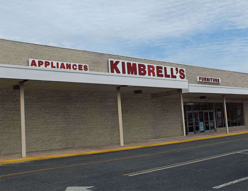 Entrance to Kimbrells in Shelby, NC