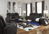 Picture of Party Time - Midnight Power Reclining Sofa