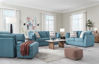 Picture of Keerwick - Teal Sofa