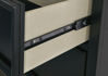 Picture of Lanolee - Black 2-Drawer Night Stand