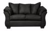 Picture of Darcy - Black Loveseat
