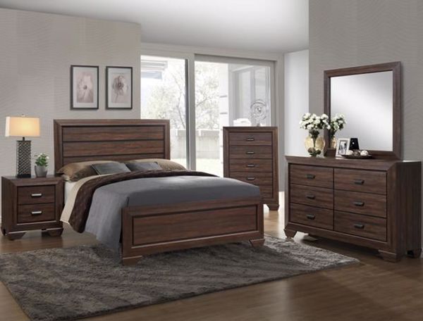 Picture of Farrow - Walnut King Bed