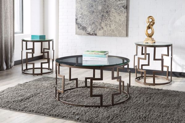 Picture of Frostine - 3pc Occasional Tables