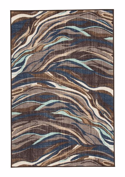 Picture of Jochebed - Blue & Brown 5X8 Rug