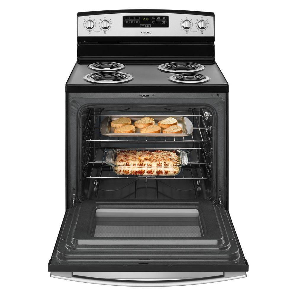 30" Stainless Steel Electric Range Kimbrell's Furniture