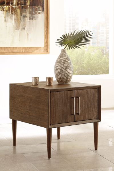 Picture of Kisper - Brown End Table