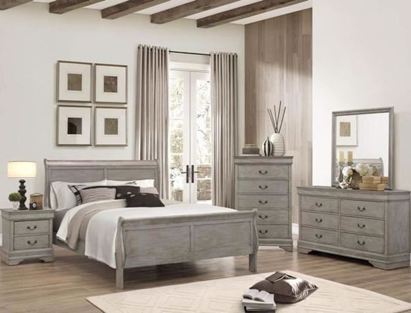 Picture of Louis Philip - Gray Full Bed