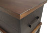 Picture of Stanah - Two-Tone Chairside Table with USB Ports