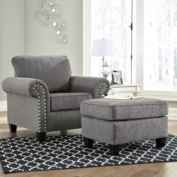 Picture of Agleno - Charcoal Accent Chair
