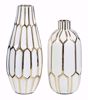 Picture of Mohsen Gold/White 2PC Vase Set