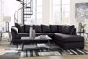 Picture of Darcy - Black LAF 2PC Sectional