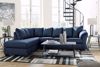 Picture of Darcy - Blue RAF 2PC Sectional