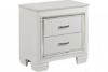 Picture of Allura - White 2-Drawer Nightstand