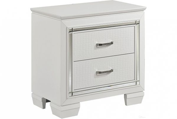 Picture of Allura - White 2-Drawer Nightstand