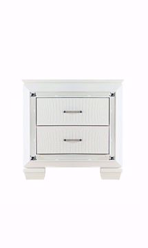 Show details for Allura - White Nightstand Picture of Allura - White Nightstand