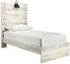 Picture of Cambeck - White Twin Panel Bed