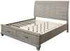 Picture of Naydell - Gray Queen Storage Bed
