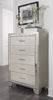 Picture of Lonnix - Silver 5 Drawer Chest