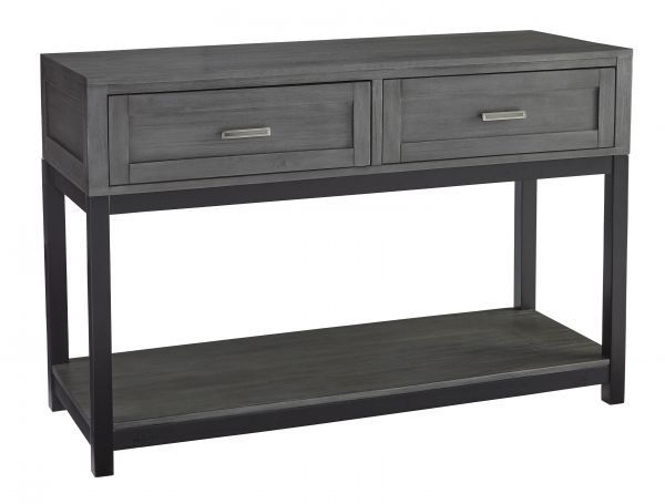 Picture of Caitbrook - Gray Sofa/Console Table