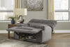 Picture of Coombs - Charcoal Oversized Power Recliner