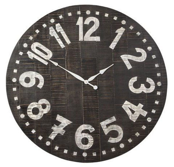 Picture of Brone - Black/White Wall Clock