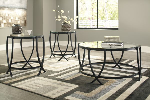 Picture of Tarrin - Black 3PC Table Set