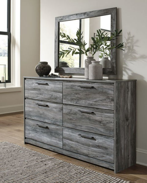 Picture of Baystorm - Gray Dresser & Mirror