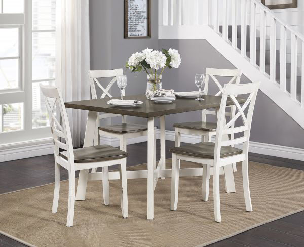 Picture of Troy - 2 Tone 5PC Dinette Set
