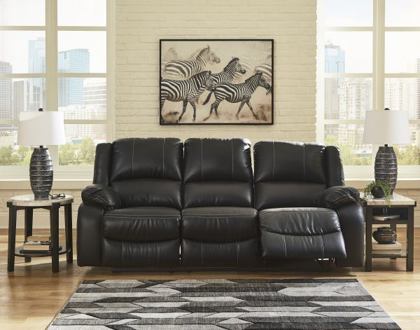 Picture of Calderwell -Black Reclining Sofa