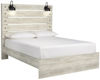 Picture of Cambeck - White Full Panel Bed