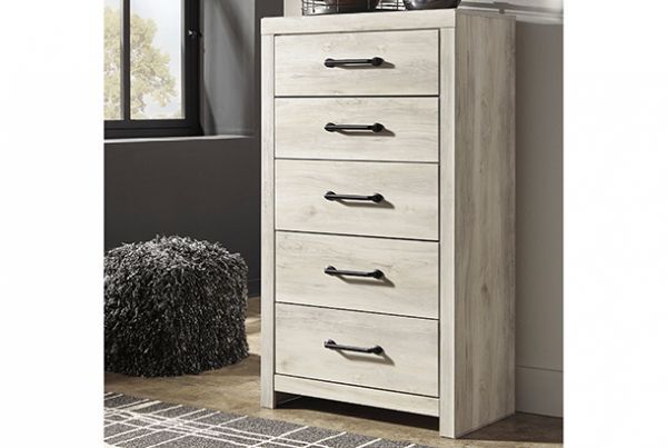 Picture of Cambeck - White 5-Drawer Chest