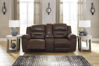 Picture of Stoneland - Chocolate Console Loveseat