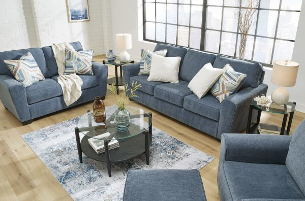 Picture of Cashton - Blue Sofa