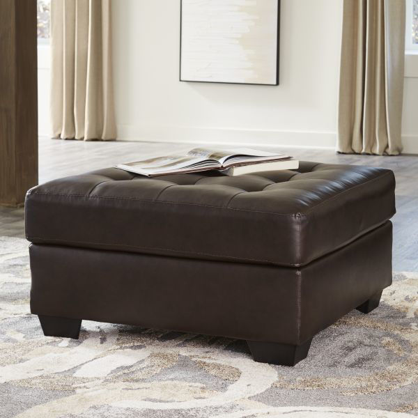 Picture of Donlen - Chocolate Accent Ottoman