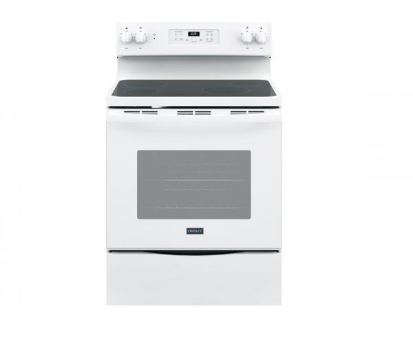 Picture of 30" White Smooth Electric Range