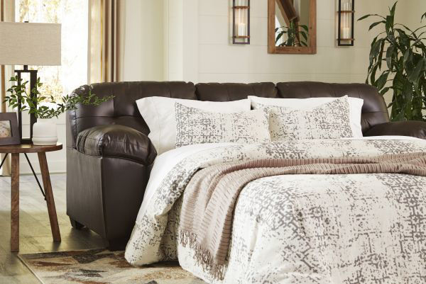 Picture of Donlen - Chocolate Queen Sleeper Sofa