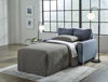 Picture of Rannis - Navy Twin Sleeper Sofa