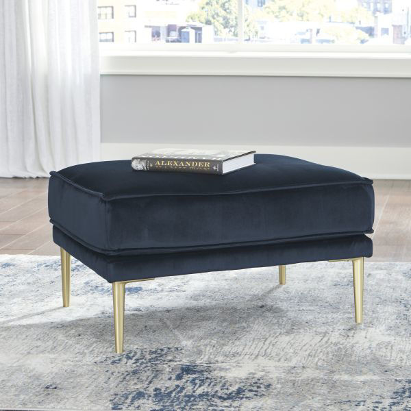 Picture of Macleary - Navy Ottoman
