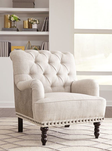 Picture of Tartonelle - Ivory Accent Chair