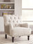 Show details for Tartonelle - Ivory Accent Chair Picture of Tartonelle - Ivory Accent Chair