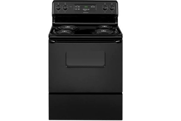 Picture of 30" Black Electric Range