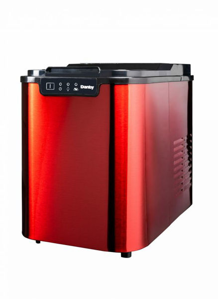 Picture of Countertop Ice Maker In Red