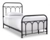 Picture of Nashburg Black Twin Bed