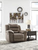 Picture of Stoneland - Fossil Reclining Loveseat with Console