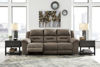 Picture of Stoneland - Fossil Reclining Loveseat with Console